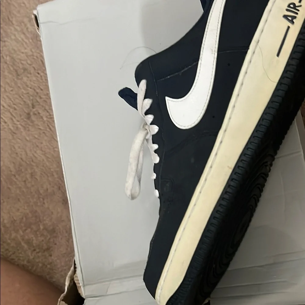 Nike Air Force 1 High ‘07 Dark navy suede